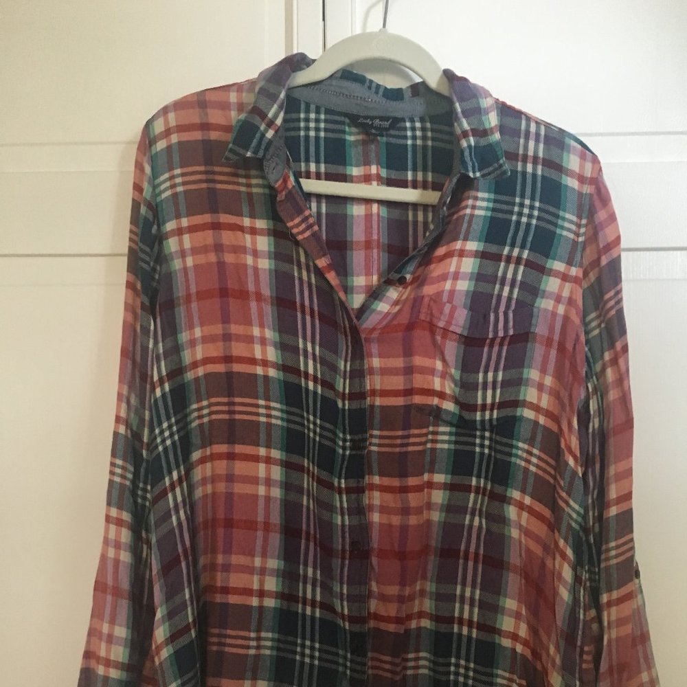 Lucky Lightweight Plaid
